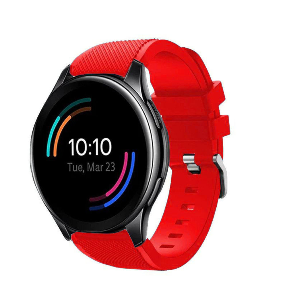 Strap-it Strap-it Bracelet silicone OnePlus Watch (rouge)