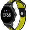 Strap-it Strap-it Bracelet sport Fossil Gen 5 (noir/jaune) Strap-it Strap-it Bracelet sport Fossil Gen 5 (noir/jaune)