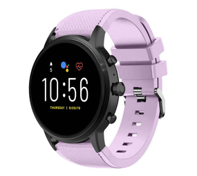 Strap-it Bracelet silicone Fossil Gen 5 (lilas)