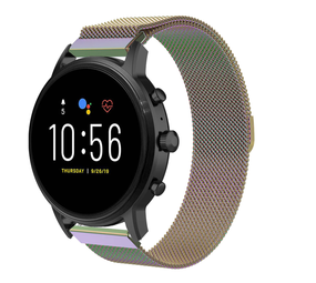 Strap-it Bracelet Milanais Fossil Gen 5 (arc-en-ciel)