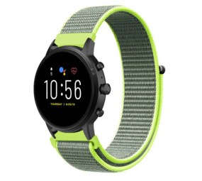 Strap-it Bracelet nylon Fossil Gen 5 (fluorescent)