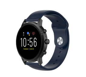 Strap-it Bracelet sport Fossil Gen 5 (bleu foncé) Strap-it Bracelet sport Fossil Gen 5 (bleu foncé)