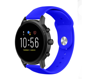 Strap-it Bracelet sport Fossil Gen 5 (bleu) Strap-it Bracelet sport Fossil Gen 5 (bleu)