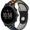 Strap-it Strap-it Bracelet sport Fossil Gen 5 (noir coloré) Strap-it Strap-it Bracelet sport Fossil Gen 5 (noir coloré)