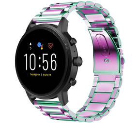 Strap-it Bracelet acier Fossil Gen 5 (arc-en-ciel)