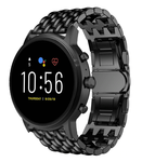 Strap-it Strap-it Bracelet acier dragon Fossil Gen 5 (noir)