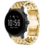 Strap-it Bracelet acier dragon Fossil Gen 5 (or)