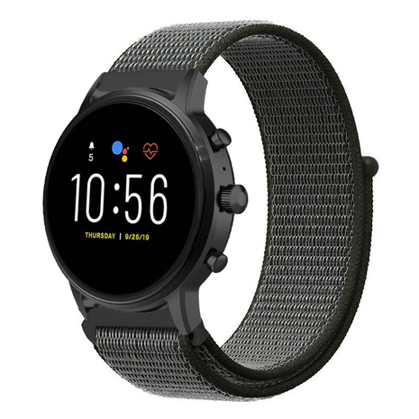 Strap-it Strap-it Bracelet nylon Fossil Gen 5 (vert) Strap-it Strap-it Bracelet nylon Fossil Gen 5 (vert)