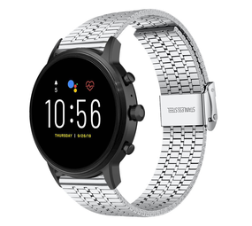 Strap-it Bracelet acier inoxydable Fossil Gen 5 (argent)