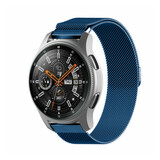Strap-it Bracelet Milanais Samsung Galaxy Watch 46mm (bleu)