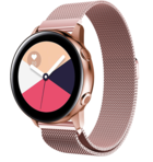 Strap-it Strap-it Bracelet Milanais Samsung Galaxy Watch Active (rose)