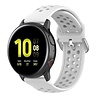 Strap-it Strap-it Bracelet silicone avec trous Samsung Galaxy Watch 42mm (blanc) Strap-it Strap-it Bracelet silicone avec trous Samsung Galaxy Watch 42mm (blanc)