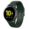 Strap-it Strap-it Bracelet silicone avec trous Samsung Galaxy Watch 42mm (vert armée) Strap-it Strap-it Bracelet silicone avec trous Samsung Galaxy Watch 42mm (vert armée)