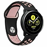 Strap-it Strap-it Bracelet sport Samsung Galaxy Watch Active (noir/rose) Strap-it Strap-it Bracelet sport Samsung Galaxy Watch Active (noir/rose)