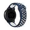Strap-it Strap-it Bracelet sport Samsung Galaxy Watch Active (bleu/blanc) Strap-it Strap-it Bracelet sport Samsung Galaxy Watch Active (bleu/blanc)