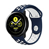 Strap-it Strap-it Bracelet sport Samsung Galaxy Watch Active (bleu/blanc) Strap-it Strap-it Bracelet sport Samsung Galaxy Watch Active (bleu/blanc)