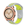 Strap-it Strap-it Bracelet sport Samsung Galaxy Watch 42mm (gris/jaune) Strap-it Strap-it Bracelet sport Samsung Galaxy Watch 42mm (gris/jaune)