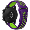 Strap-it Strap-it Bracelet sport Samsung Galaxy Watch 42mm (violet/vert)