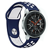 Strap-it Strap-it Bracelet sport Samsung Galaxy Watch 46mm (bleu/blanc) Strap-it Strap-it Bracelet sport Samsung Galaxy Watch 46mm (bleu/blanc)