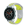 Strap-it Strap-it Bracelet sport Samsung Galaxy Watch 46mm (gris/jaune) Strap-it Strap-it Bracelet sport Samsung Galaxy Watch 46mm (gris/jaune)
