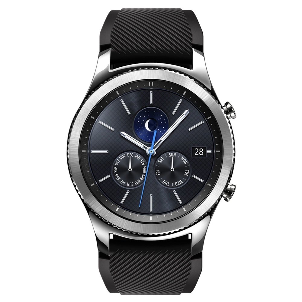Strap-it Strap-it Bracelet silicone Samsung Gear S3 (noir)