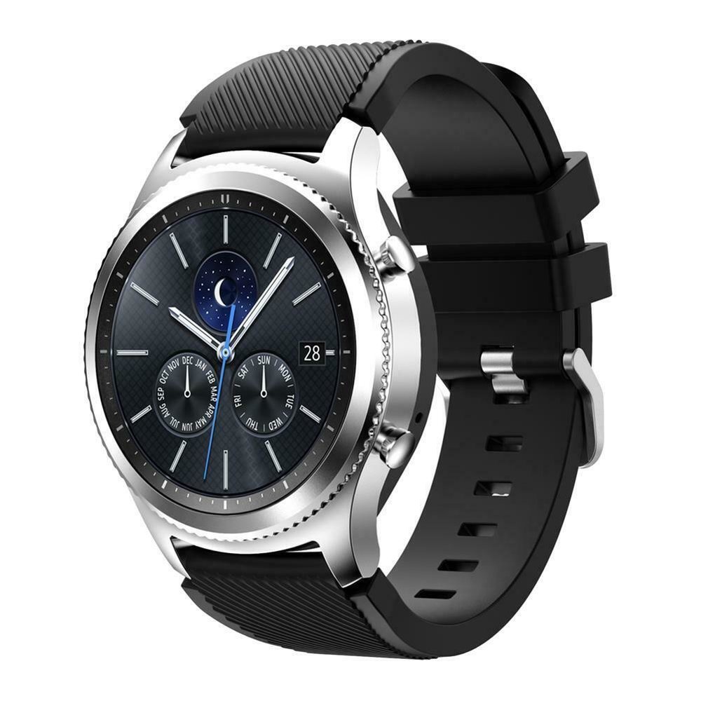 Strap-it Strap-it Bracelet silicone Samsung Gear S3 (noir)