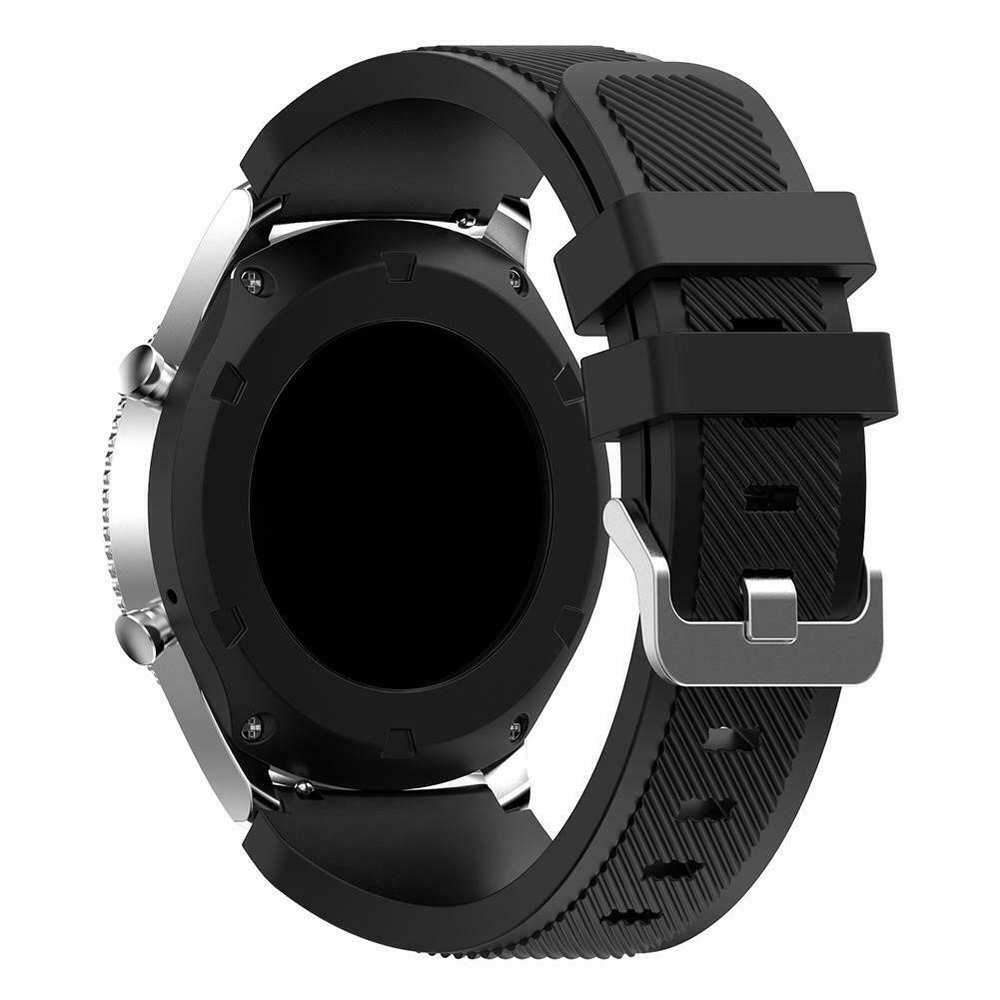 Strap-it Strap-it Bracelet silicone Samsung Gear S3 (noir)