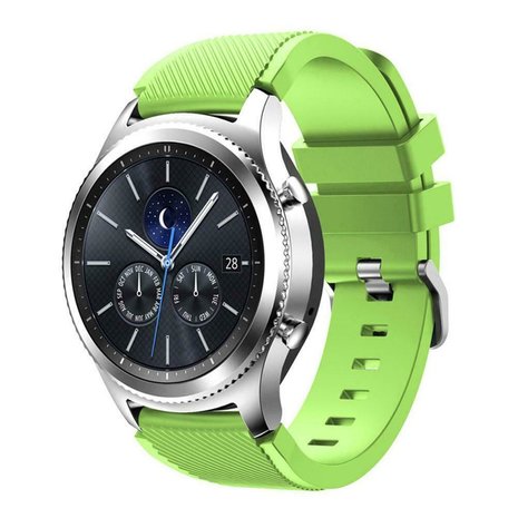 Strap-it Strap-it Bracelet silicone Samsung Gear S3 (vert clair)