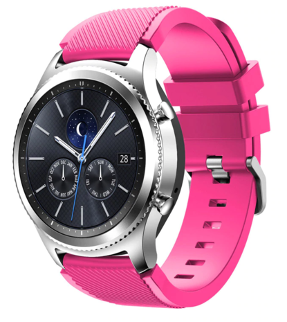 Strap-it Strap-it Bracelet silicone Samsung Gear S3 (rose vif)