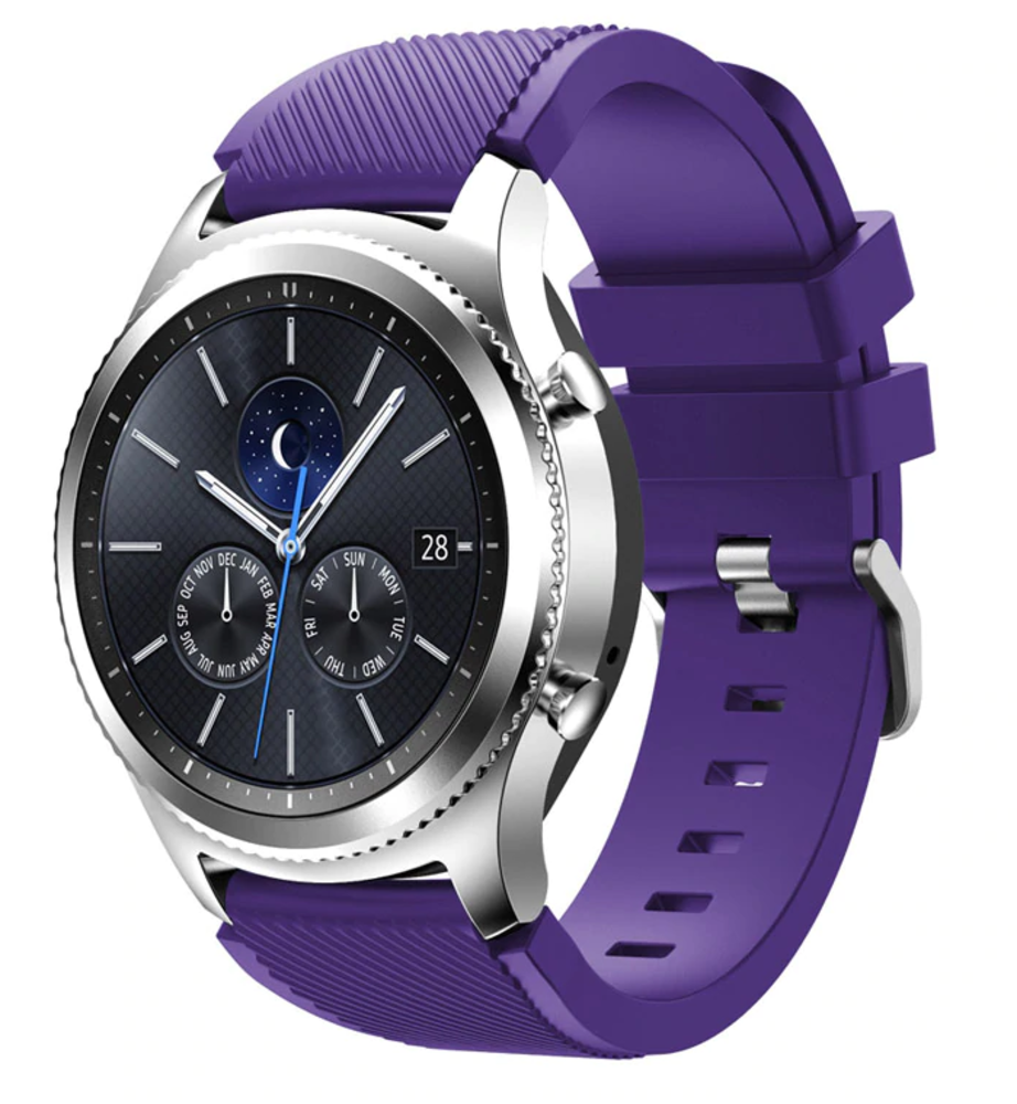 Strap-it Strap-it Bracelet silicone Samsung Gear S3 (violet)