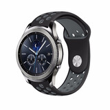 Strap-it Bracelet sport Samsung Gear S3 (noir/gris)