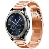 Strap-it Bracelet acier Samsung Gear S3 (or rose)