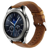 Strap-it Bracelet cuir Samsung Gear S3 (marron)