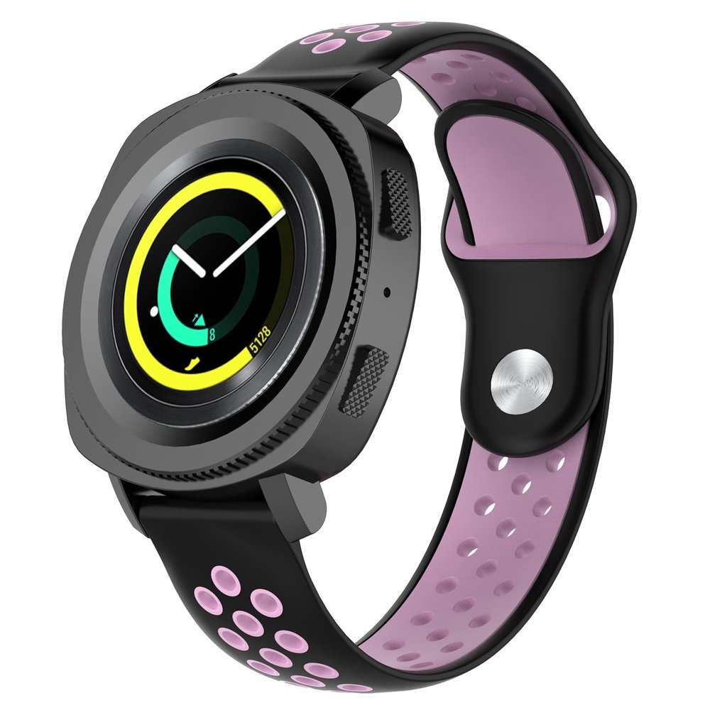 Strap-it Strap-it Bracelet sport Samsung Gear Sport (noir/rose)