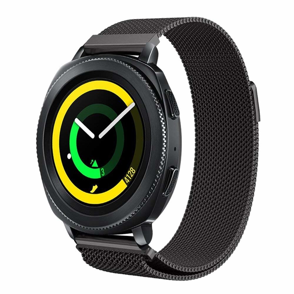 Strap-it Strap-it Bracelet Milanais Samsung Gear Sport (Noir) Strap-it Strap-it Bracelet Milanais Samsung Gear Sport (Noir)
