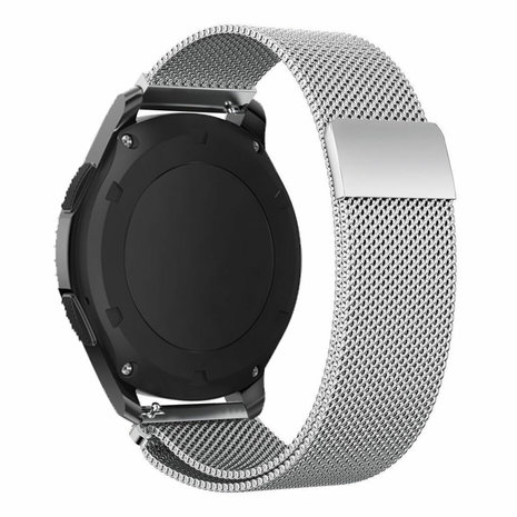 Strap-it Strap-it Bracelet Milanais Samsung Gear Sport (argent)