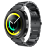 Strap-it Strap-it Bracelet acier Samsung Gear Sport (noir) Strap-it Strap-it Bracelet acier Samsung Gear Sport (noir)