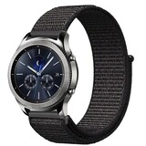 Strap-it Bracelet nylon Samsung Gear S3 (noir)