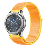 Strap-it Bracelet nylon Samsung Gear S3 (jaune clair)