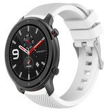 Strap-it Bracelet silicone Xiaomi Amazfit GTR (blanc)