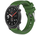 Strap-it Bracelet silicone Xiaomi Amazfit GTR (vert armée)