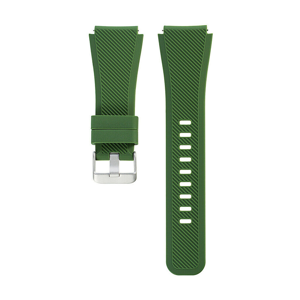 Strap-it Strap-it Bracelet silicone Xiaomi Amazfit GTR (vert armée)