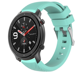 Strap-it Bracelet silicone Xiaomi Amazfit GTR (aqua)