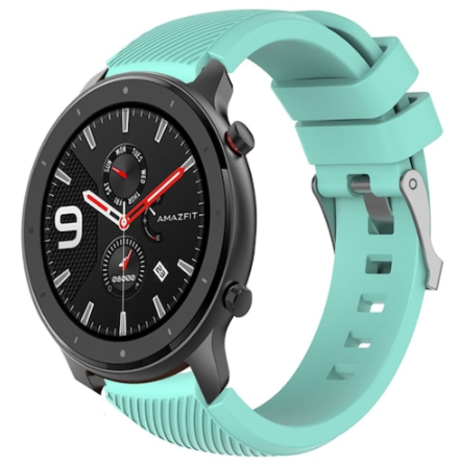 Strap-it Strap-it Bracelet silicone Xiaomi Amazfit GTR (aqua)