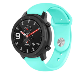 Strap-it Bracelet sport Xiaomi Amazfit GTR (aqua)