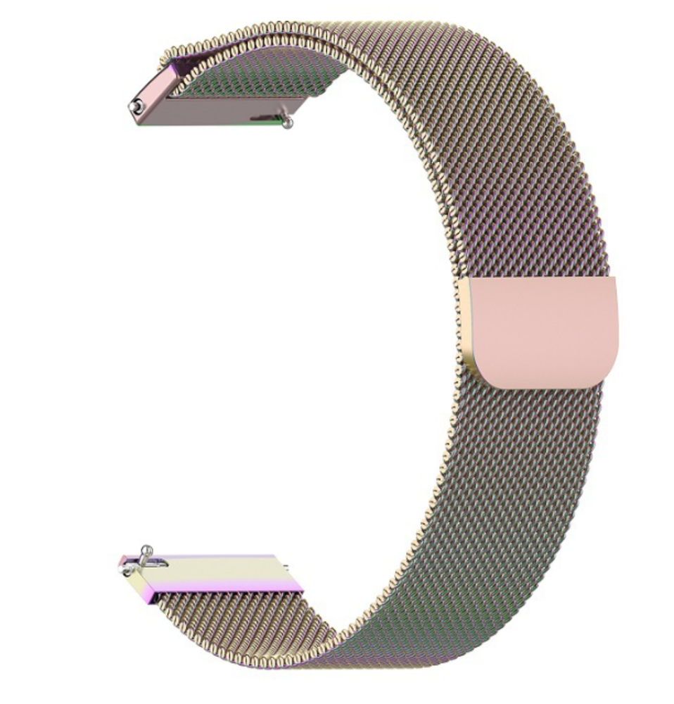 Strap-it Strap-it Bracelet Milanais Xiaomi Amazfit GTR (arc-en-ciel)