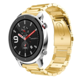 Strap-it Bracelet acier Xiaomi Amazfit GTR (or)