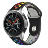 Strap-it Bracelet sport Samsung Galaxy Watch 46mm (noir et multicolore)