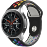 Strap-it Strap-it Bracelet sport Samsung Galaxy Watch 46mm (noir et multicolore) Strap-it Strap-it Bracelet sport Samsung Galaxy Watch 46mm (noir et multicolore)