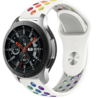 Strap-it Strap-it Bracelet sport Samsung Galaxy Watch 46mm (blanc coloré) Strap-it Strap-it Bracelet sport Samsung Galaxy Watch 46mm (blanc coloré)